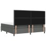Cama Box Spring con Colchón y Banco Gris Oscuro 200x200 cm Tela von , Betten und Lattenroste - Ref: Foro24-3344017, Preis: 76...