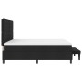 Cama de Base de Caja con Colchón y Banco Negro 200x200 cm Tela von , Betten und Lattenroste - Ref: Foro24-3344018, Preis: 791...