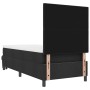 Cama con somier con colchón y banco negro 100x200 cm tela by , Beds and slatted bases - Ref: Foro24-3344046, Price: 380,85 €,...
