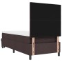 Cama con somier con colchón & banco marrón oscuro 100x200 cm tela by , Beds and slatted bases - Ref: Foro24-3344047, Price: 4...