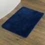 Sealskin Alfombra de baño Angora azul 60x90 cm