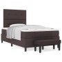 Cama Box Spring con Colchón y Banco Marrón Oscuro 120x200 cm Tela von , Betten und Lattenroste - Ref: Foro24-3344061, Preis: ...