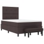 Cama Box Spring con Colchón y Banco Marrón Oscuro 120x200 cm Tela von , Betten und Lattenroste - Ref: Foro24-3344061, Preis: ...