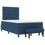 Cama con Box Spring y Colchón Azul 120x200 cm Tela by , Beds and slatted bases - Ref: Foro24-3344064, Price: 482,98 €, Discou...