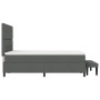Cama con somier y colchón gris oscuro 140x190 cm von , Betten und Lattenroste - Ref: Foro24-3344066, Preis: 571,68 €, Rabatt: %