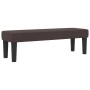 Cama tipo Box Spring con Colchón y Banco Marrón Oscuro 140x190 cm Tela by , Beds and slatted bases - Ref: Foro24-3344068, Pri...