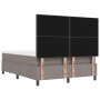 Cama con Box Spring con Colchón y Banco Taupe 140x190 cm Tela von , Betten und Lattenroste - Ref: Foro24-3344069, Preis: 531,...