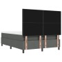 Cama Con Somier con Colchón & Banco Gris Oscuro 160x200 cm Tela von , Betten und Lattenroste - Ref: Foro24-3344080, Preis: 61...