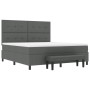 Cama Box Spring con Colchón y Banco Gris Oscuro 180x200 cm Tela von , Betten und Lattenroste - Ref: Foro24-3344087, Preis: 68...