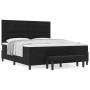 Cama con somier con colchón y banco negro 180x200 cm tela von , Betten und Lattenroste - Ref: Foro24-3344088, Preis: 684,10 €...