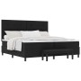 Cama con Base y Colchón Negra 200x200 cm Tela von , Betten und Lattenroste - Ref: Foro24-3344095, Preis: 770,62 €, Rabatt: %