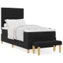 Cama con Base con Colchón y Banco Negro 90x200 cm Tela by , Beds and slatted bases - Ref: Foro24-3344193, Price: 345,41 €, Di...