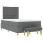 Cama con Box Spring y Banco Gris Oscuro 120x200 cm Tela by , Beds and slatted bases - Ref: Foro24-3344213, Price: 432,61 €, D...