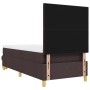 Cama Box Spring con colchón y banco Marrón Oscuro 90x200 cm Tela von , Betten und Lattenroste - Ref: Foro24-3344271, Preis: 3...