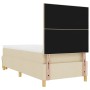 Cama Box Spring con colchón y banco Crema 90x200 cm Tela by , Beds and slatted bases - Ref: Foro24-3344273, Price: 351,82 €, ...