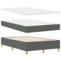 Cama Box Spring con colchón y banco Gris Oscuro 120x200 cm Tela von , Betten und Lattenroste - Ref: Foro24-3344290, Preis: 43...