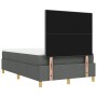 Cama Box Spring con colchón y banco Gris Oscuro 120x200 cm Tela von , Betten und Lattenroste - Ref: Foro24-3344290, Preis: 43...