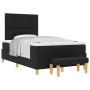 Cama Box Spring con Colchón y Banco Negro 120x200 cm Tela von , Betten und Lattenroste - Ref: Foro24-3344291, Preis: 438,15 €...
