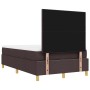 Cama Box Spring con colchón y banco marrón oscuro 120x200 cm de tela by , Beds and slatted bases - Ref: Foro24-3344292, Price...