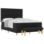 Cama con somier y colchón negro 140x200 cm tela von , Betten und Lattenroste - Ref: Foro24-3344305, Preis: 541,93 €, Rabatt: %
