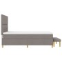 Cama Box Spring con colchón y banco Taupe 140x200 cm Tela de , Camas y somieres - Ref: Foro24-3344307, Precio: 553,30 €, Desc...