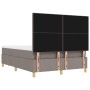 Cama Box Spring con colchón y banco Taupe 140x200 cm Tela de , Camas y somieres - Ref: Foro24-3344307, Precio: 553,30 €, Desc...