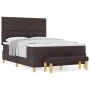 Cama Box Spring con colchón y banco Marrón Oscuro 160x200 cm Tela von , Betten und Lattenroste - Ref: Foro24-3344313, Preis: ...