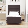 Estructura de Cama Marrón Oscuro 90x190 cm Tela von , Betten und Lattenroste - Ref: Foro24-3344616, Preis: 143,36 €, Rabatt: %