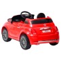 Fiat 500 red electric ride-on car by vidaXL, Pedal or push vehicles - Ref: Foro24-80315, Price: 295,32 €, Discount: %