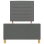 Estructura de Cama de Tela Gris Oscuro 90x200 cm by , Beds and slatted bases - Ref: Foro24-3344621, Price: 146,71 €, Discount: %