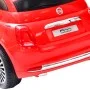 Coche correpasillos eléctrico Fiat 500 rojo de vidaXL, Vehículos a pedales o para empujar - Ref: Foro24-80315, Precio: 290,84...