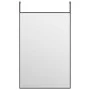Türspiegel aus schwarzem Glas und Aluminium, 40 x 60 cm von vidaXL, Spiegel - Ref: Foro24-327406, Preis: 39,66 €, Rabatt: %