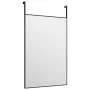 Türspiegel aus schwarzem Glas und Aluminium, 40 x 60 cm von vidaXL, Spiegel - Ref: Foro24-327406, Preis: 39,66 €, Rabatt: %