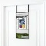 Black glass and aluminum door mirror 30x60 cm by vidaXL, Mirrors - Ref: Foro24-327403, Price: 31,58 €, Discount: %