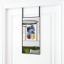 Türspiegel aus schwarzem Glas und Aluminium, 30 x 60 cm von vidaXL, Spiegel - Ref: Foro24-327403, Preis: 31,98 €, Rabatt: %