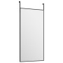 Türspiegel aus schwarzem Glas und Aluminium, 30 x 60 cm von vidaXL, Spiegel - Ref: Foro24-327403, Preis: 31,98 €, Rabatt: %