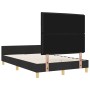 Estructura de Cama Marrón Oscuro 120x200 cm Tela by , Beds and slatted bases - Ref: Foro24-3344644, Price: 163,58 €, Discount: %