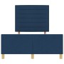Estructura de Cama Azul 160x200 cm Tela by , Beds and slatted bases - Ref: Foro24-3344668, Price: 232,56 €, Discount: %