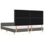 Estructura de Cama Gris Oscuro 180x200 cm Tela by , Beds and slatted bases - Ref: Foro24-3344670, Price: 247,30 €, Discount: %