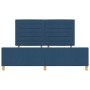 Estructura de Cama de Tela Azul 180x200 cm de , Camas y somieres - Ref: Foro24-3344675, Precio: 246,77 €, Descuento: %