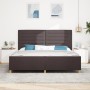 Marco de Cama Marrón Oscuro 200x200 cm Tela von , Betten und Lattenroste - Ref: Foro24-3344679, Preis: 257,48 €, Rabatt: %