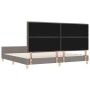 Cama Taupe 200x200 cm de Tela de , Camas y somieres - Ref: Foro24-3344680, Precio: 263,24 €, Descuento: %