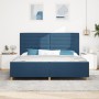 Estructura de Cama Azul 200x200 cm Tela von , Betten und Lattenroste - Ref: Foro24-3344682, Preis: 246,14 €, Rabatt: %