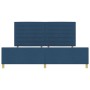 Estructura de Cama Azul 200x200 cm Tela von , Betten und Lattenroste - Ref: Foro24-3344682, Preis: 246,14 €, Rabatt: %