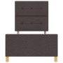Estructura de Cama Marrón Oscuro 90x200 cm Tela von , Betten und Lattenroste - Ref: Foro24-3344700, Preis: 150,49 €, Rabatt: %