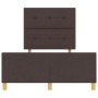 Cama de Tela Marrón Oscuro 120x190 cm von , Betten und Lattenroste - Ref: Foro24-3344714, Preis: 185,74 €, Rabatt: %