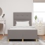 Cama Taupe 120x200 cm Tela de , Camas y somieres - Ref: Foro24-3344722, Precio: 176,04 €, Descuento: %