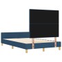Estructura de Cama Azul 120x200 cm Tela by , Beds and slatted bases - Ref: Foro24-3344724, Price: 176,50 €, Discount: %