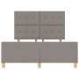 Estructura de Cama Taupe 140x200 cm Tela von , Betten und Lattenroste - Ref: Foro24-3344736, Preis: 220,52 €, Rabatt: %