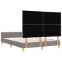 Estructura de Cama Taupe 140x200 cm Tela von , Betten und Lattenroste - Ref: Foro24-3344736, Preis: 220,52 €, Rabatt: %